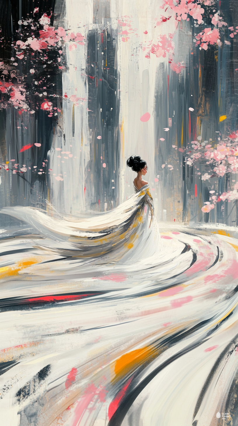 Ethereal Blossom Dance