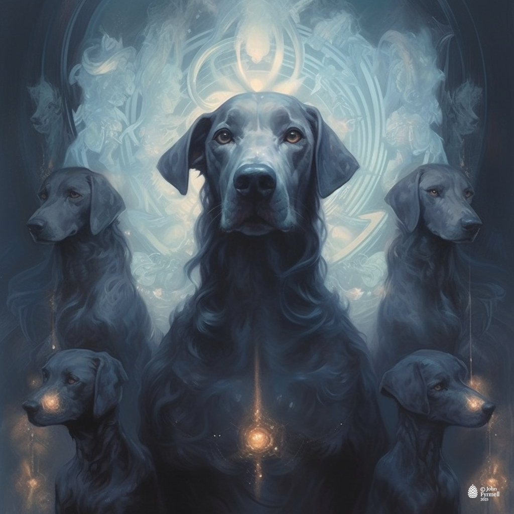 Ethereal Canine Guardians