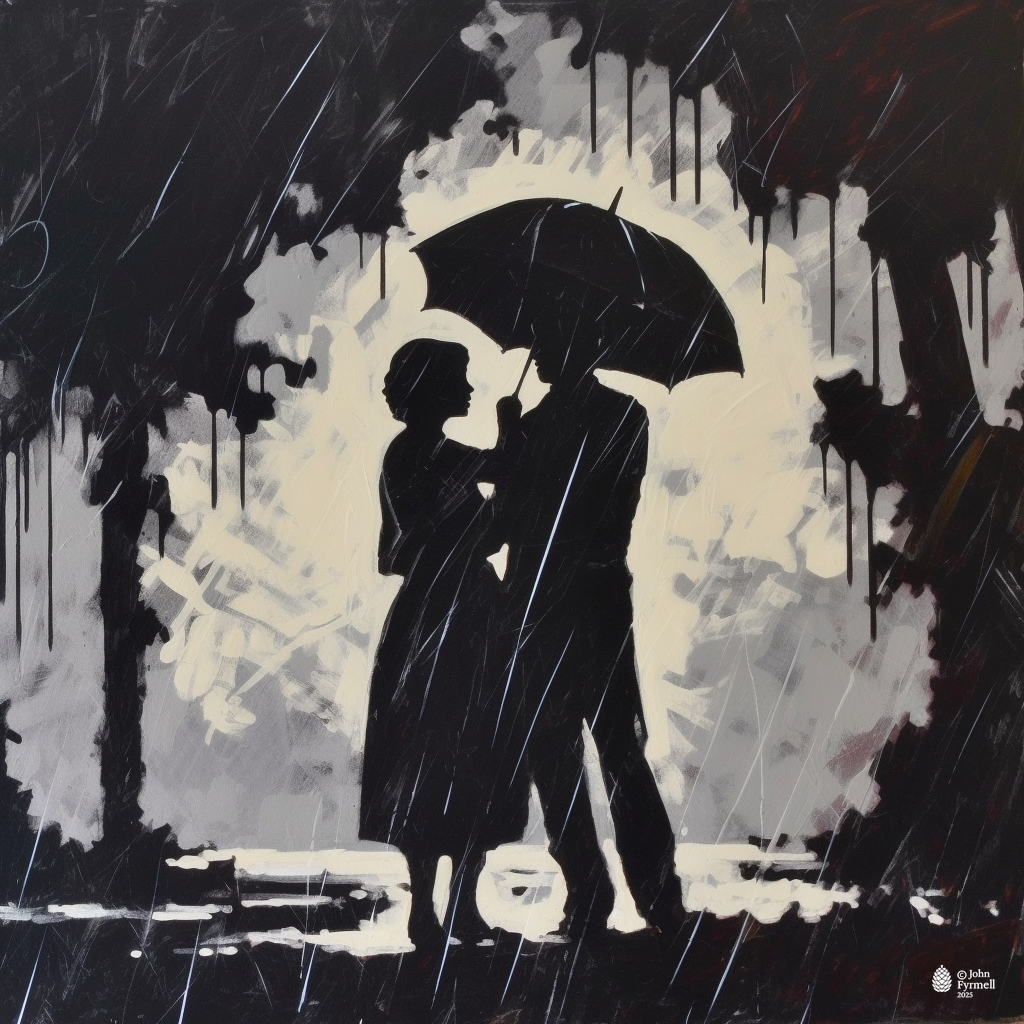 Rainy Night Embrace