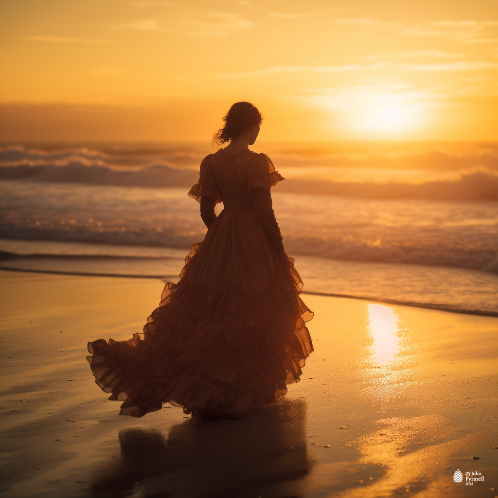 Ethereal Sunset Dance